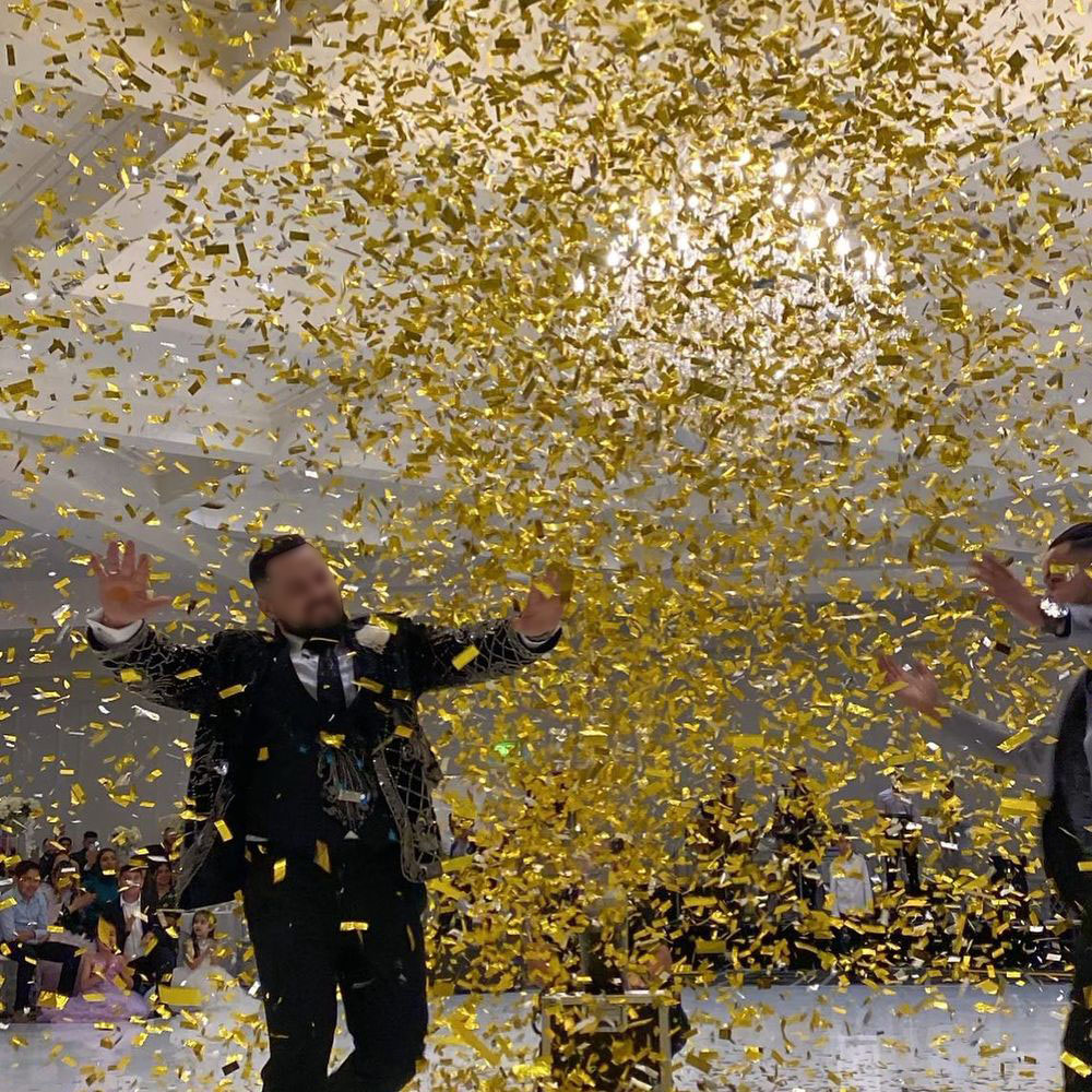 1 kg/grup Dikdörtgen Şekil Top - Confetti Cannon Tube incelemesi ve fiyatı