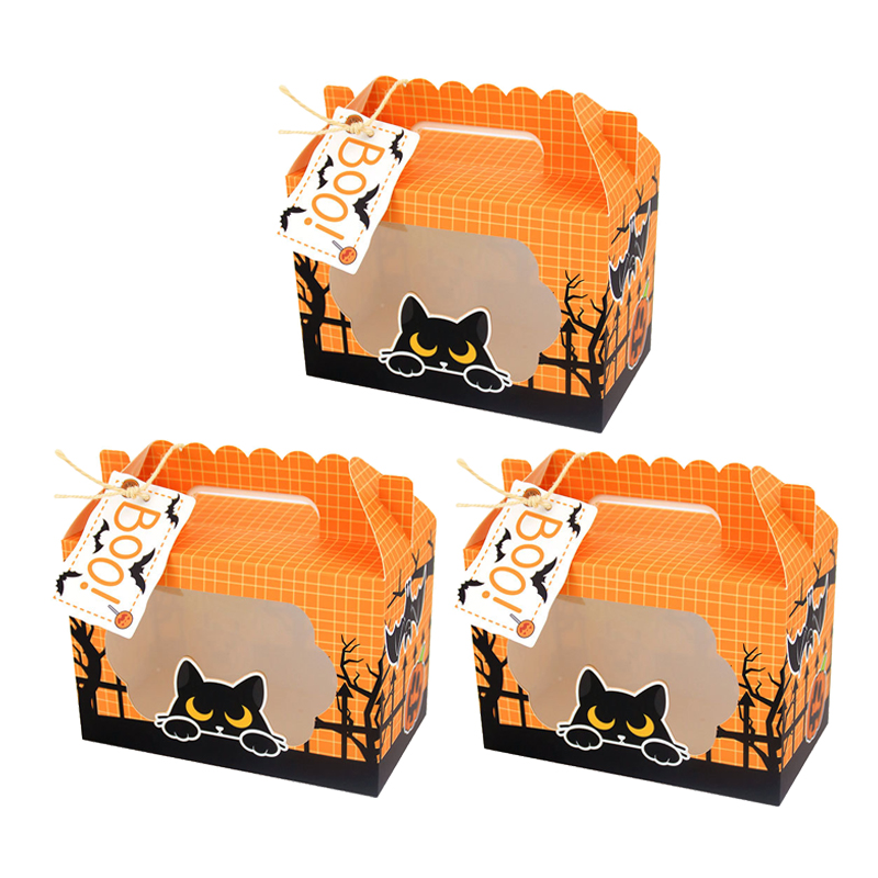 3/6 adet Hayalet Kabak Kedi Şe - Event Party Box incelemesi ve fiyatı