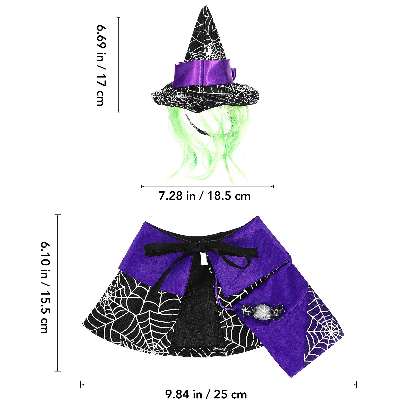 1 Takım Cadılar Bayramı Kedi K - Party Hat Cone incelemesi ve fiyatı