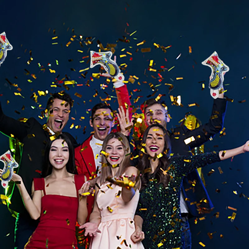 10 adet/20 adet Yaratıcı Eğlen - Confetti Cannon Tube incelemesi ve fiyatı
