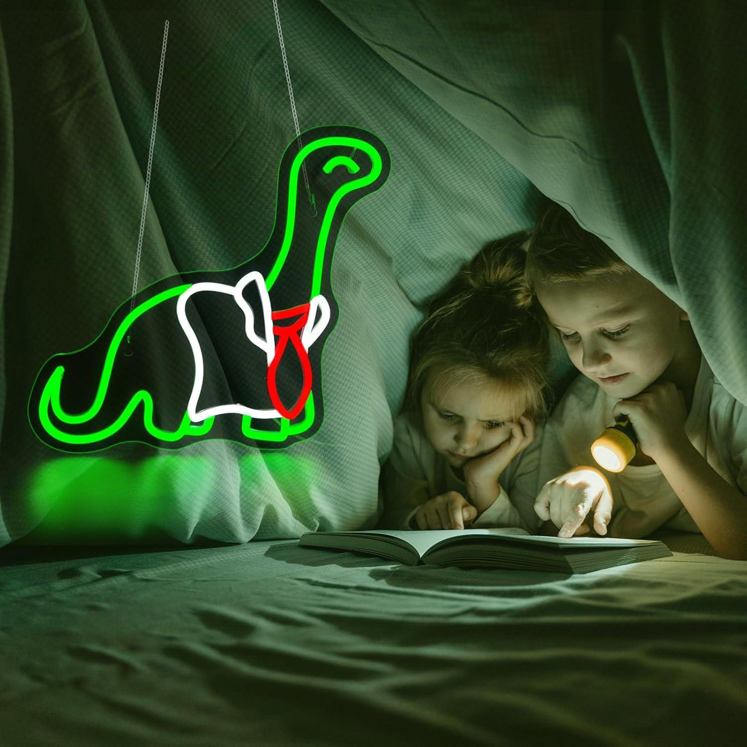 Dinozor Neon Tabelası, Ayarlan - Neon Sign Party incelemesi ve fiyatı
