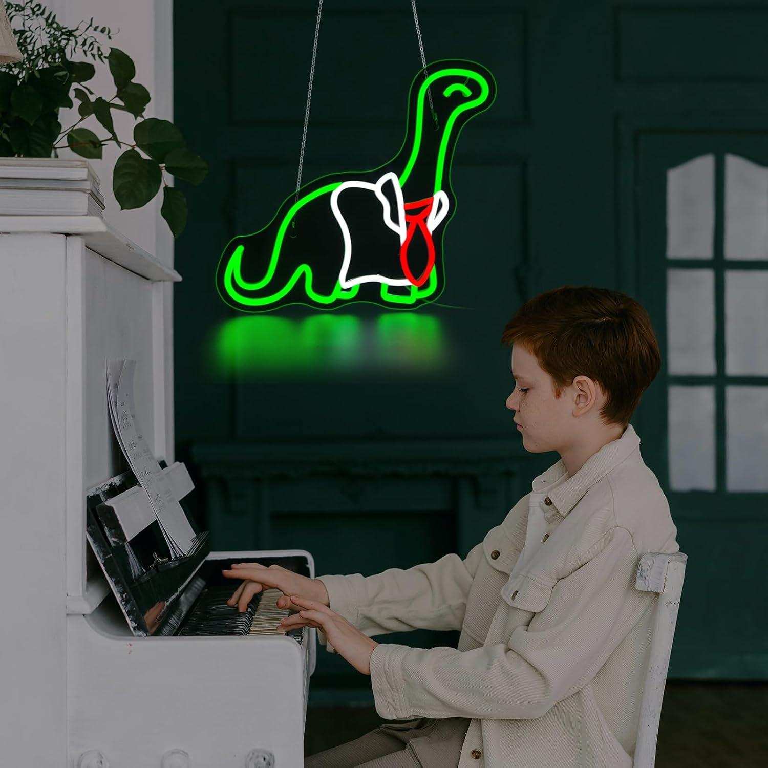 Dinozor Neon Tabelası, Ayarlan - Neon Sign Party incelemesi ve fiyatı