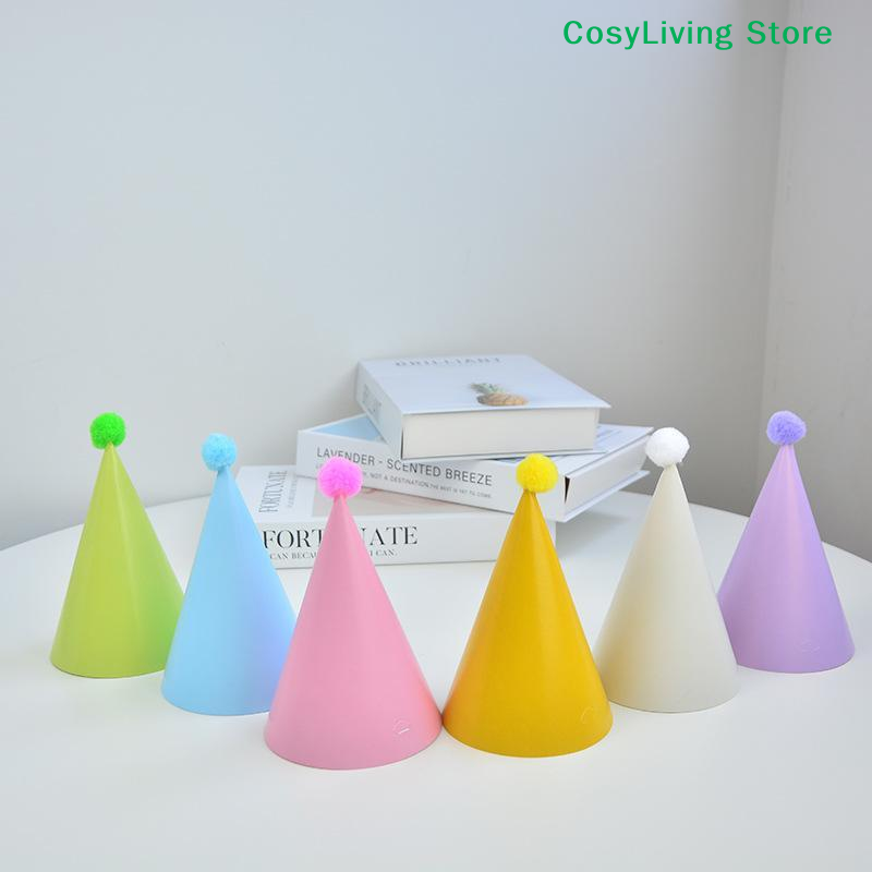 5/6/9/12 Adet Ponponlu Hafif K - Party Hat Cone incelemesi ve fiyatı